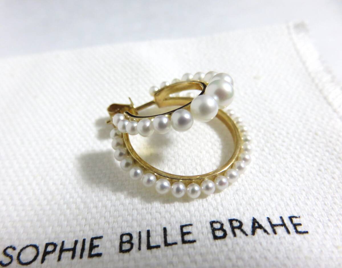 定価27.5万 新品 SOPHIE BILLE BRAHE PETITE BOUCLE PERLE 14K 定価27.5万 新品 SOPHIE BILLE BRAHE PETITE BOUCLE PERLE 14K