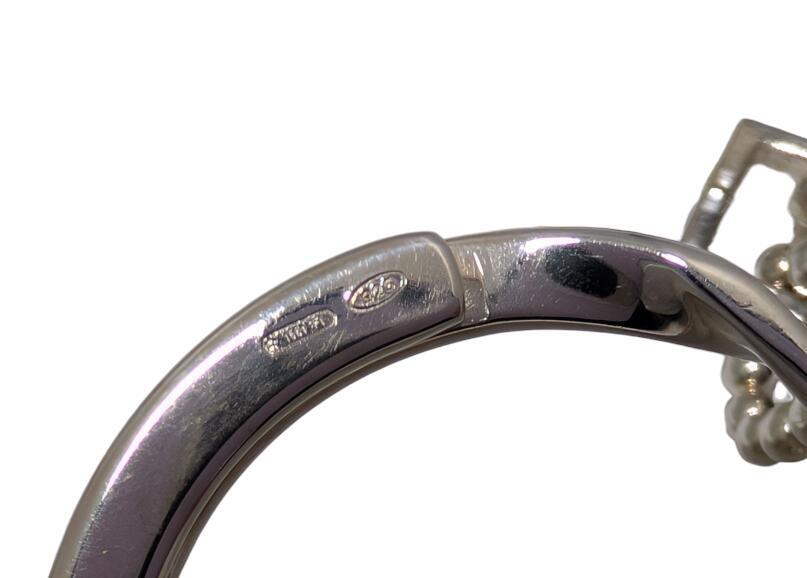 グッチ SV925 ガムケース キーリング キーホルダー 小物入れ アクセサリー 銀制品 メンズ レディース GUCCI　【中古】
