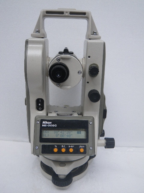 NIKON ニコン デジタルセオドライト NE-20SC 多少スレ 傷 汚れ等 NIKON ニコン デジタルセオドライト NE-20SC 多少スレ 傷 汚れ等