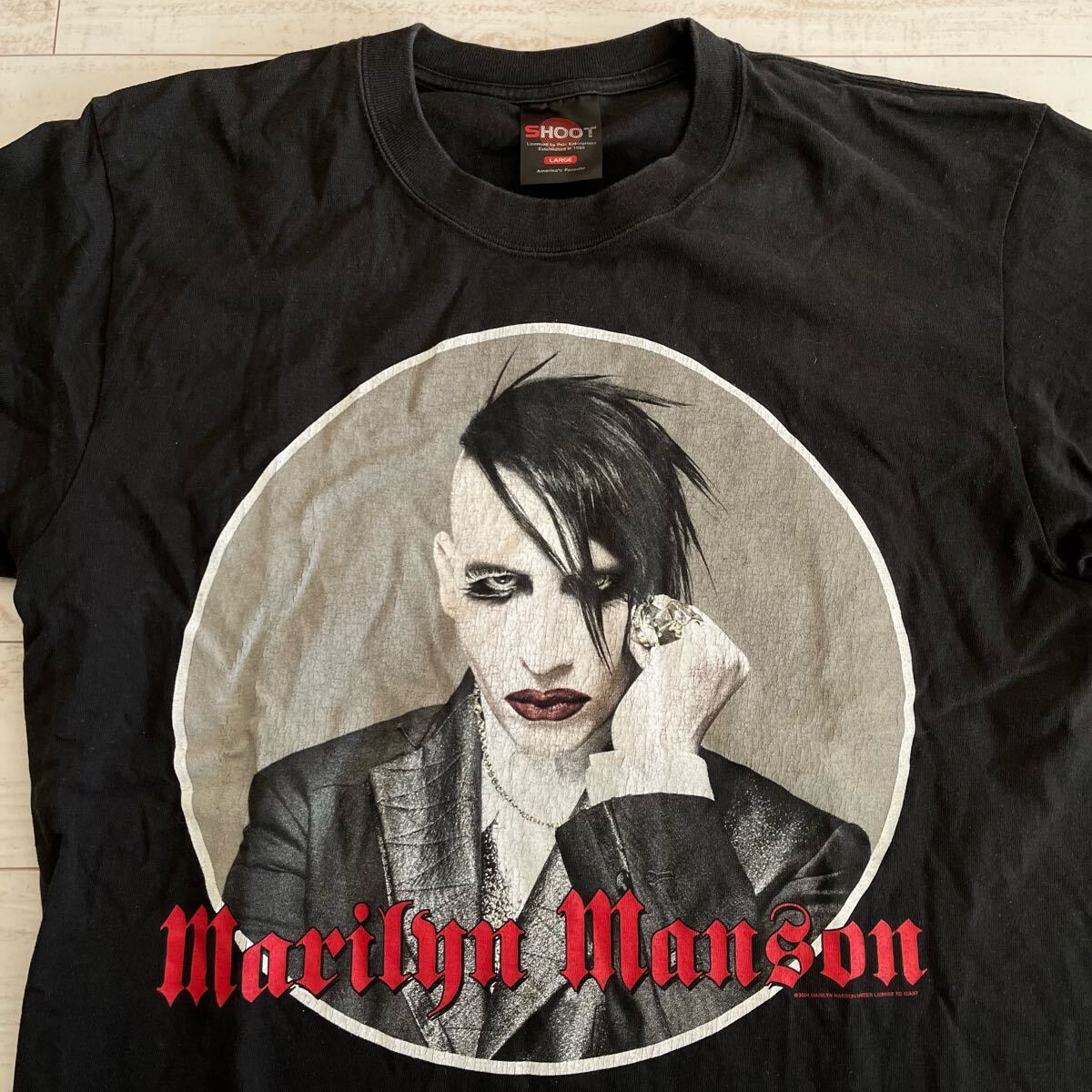 00s ビンテージ マリリンマンソン Marilyn Manson 2004年 ツアー 00s ビンテージ マリリンマンソン Marilyn Manson 2004年 ツアー