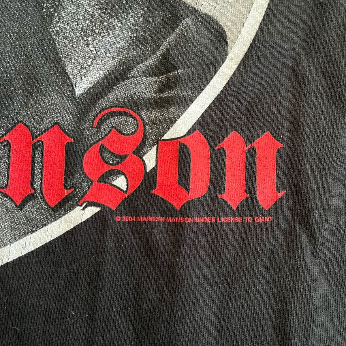 00s ビンテージ マリリンマンソン Marilyn Manson 2004年 ツアー 00s ビンテージ マリリンマンソン Marilyn Manson 2004年 ツアー