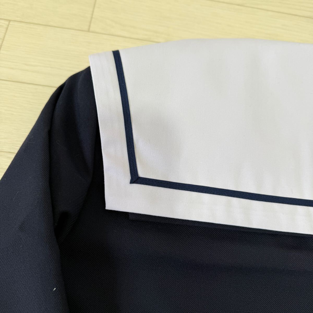 A83【新品・未使用品】NIKKE FUJIKO セーラー服 長袖上衣 150A A83【新品・未使用品】NIKKE FUJIKO セーラー服 長袖上衣 150A