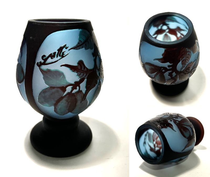 ◇蘇るアールヌーボー芸術◇エミール・ガレEmile Galle◇花器 ◇蘇るアールヌーボー芸術◇エミール・ガレEmile Galle◇花器