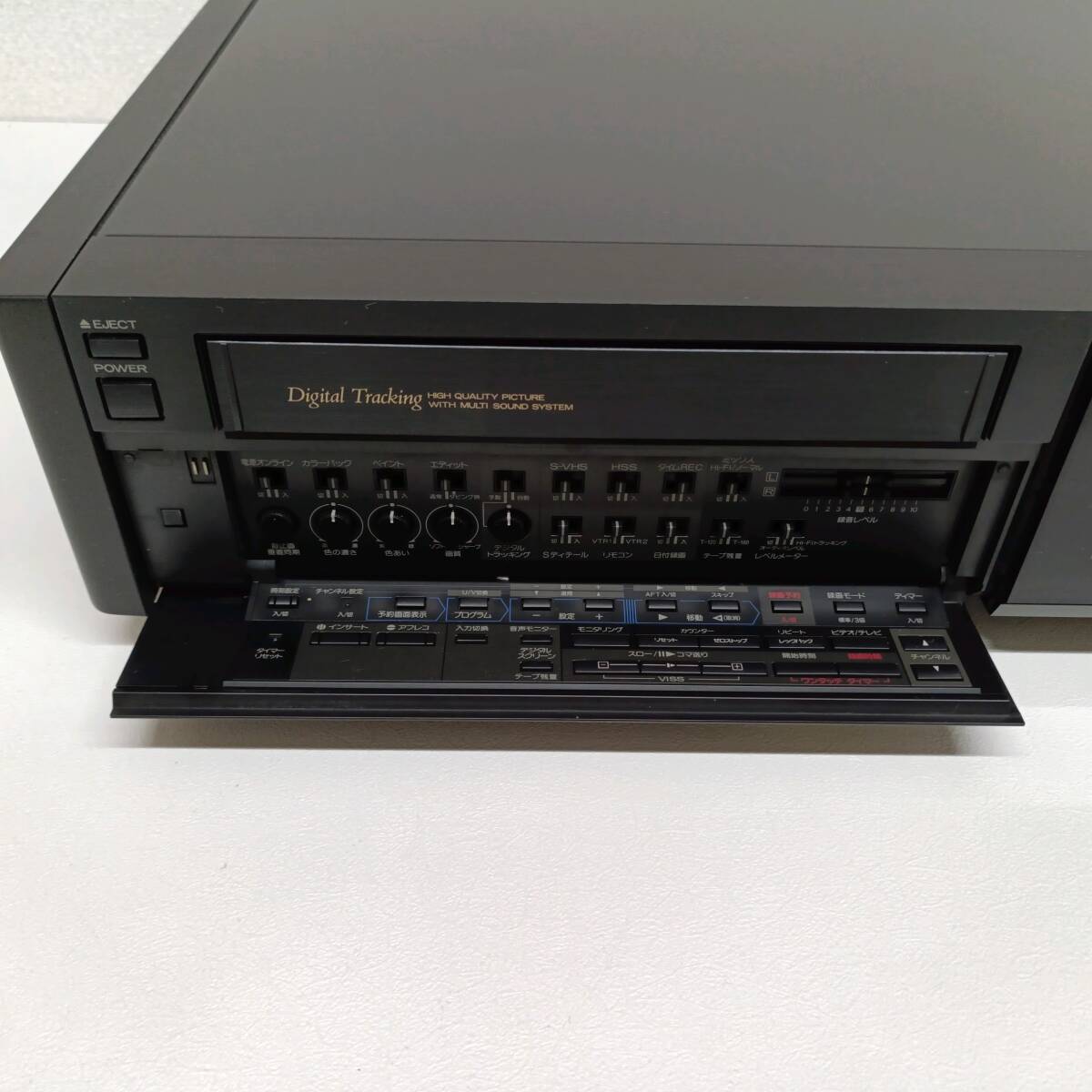 美品 MITSUBISHI 三菱 ビデオカセットレコーダー HV-S75 S-VHS 美品 MITSUBISHI 三菱 ビデオカセットレコーダー HV-S75 S-VHS