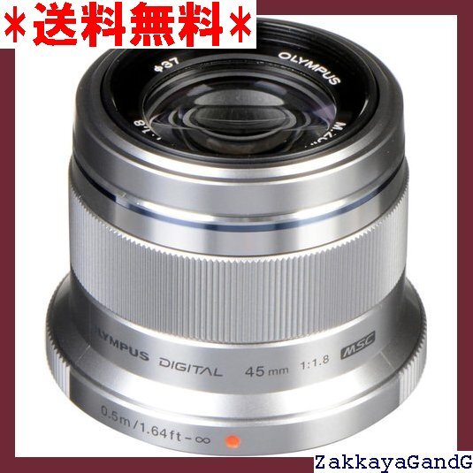 ☆★☆ OLYMPUS 単焦點レンズ M.ZUIKO DIGITAL 45mm F1.8 シルバー 22