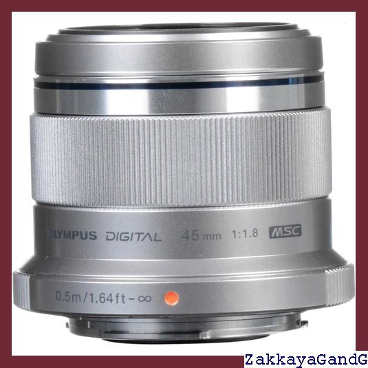 ☆★☆ OLYMPUS 単焦點レンズ M.ZUIKO DIGITAL 45mm F1.8 シルバー 22