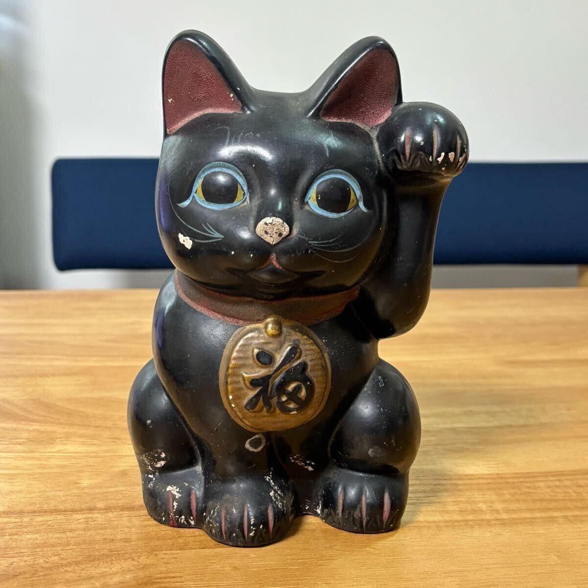 招き猫 23cm 貯金箱 縁起物 昭和レトロ 商売繁盛 まねきねこ 招き猫 23cm 貯金箱 縁起物 昭和レトロ 商売繁盛 まねきねこ