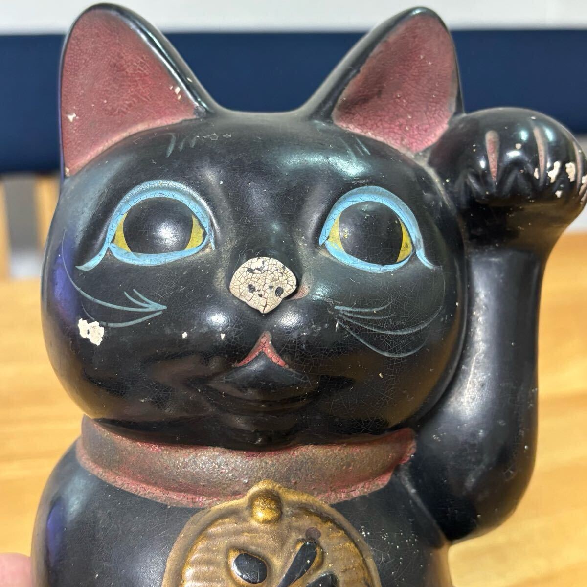 招き猫 23cm 貯金箱 縁起物 昭和レトロ 商売繁盛 まねきねこ 招き猫 23cm 貯金箱 縁起物 昭和レトロ 商売繁盛 まねきねこ