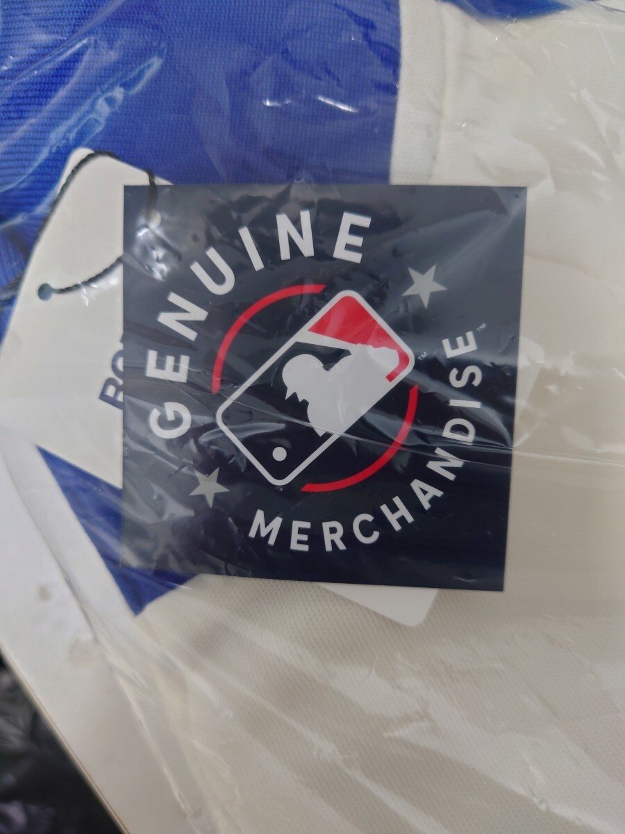 【送料込】MLB ドジャース ライントラックジャケット Lサイズ LA 白_画像8