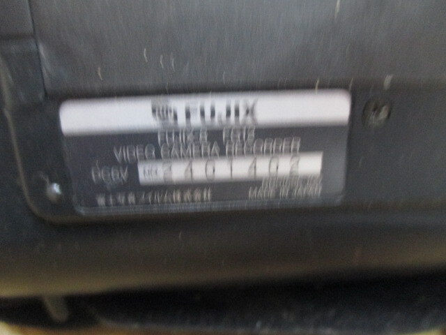 FUJIX　FUJIX-8FG12　ビデオカメラ?。―3-2-9）