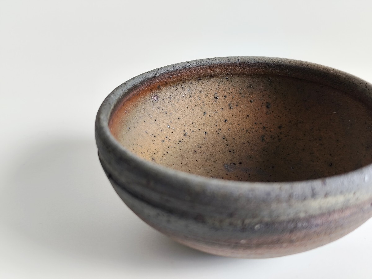 中里太亀 隆太窯 焼締 小鉢 酒器 唐津南蠻 2個セット 薪窯 送料込 検（中里隆 種子島焼）