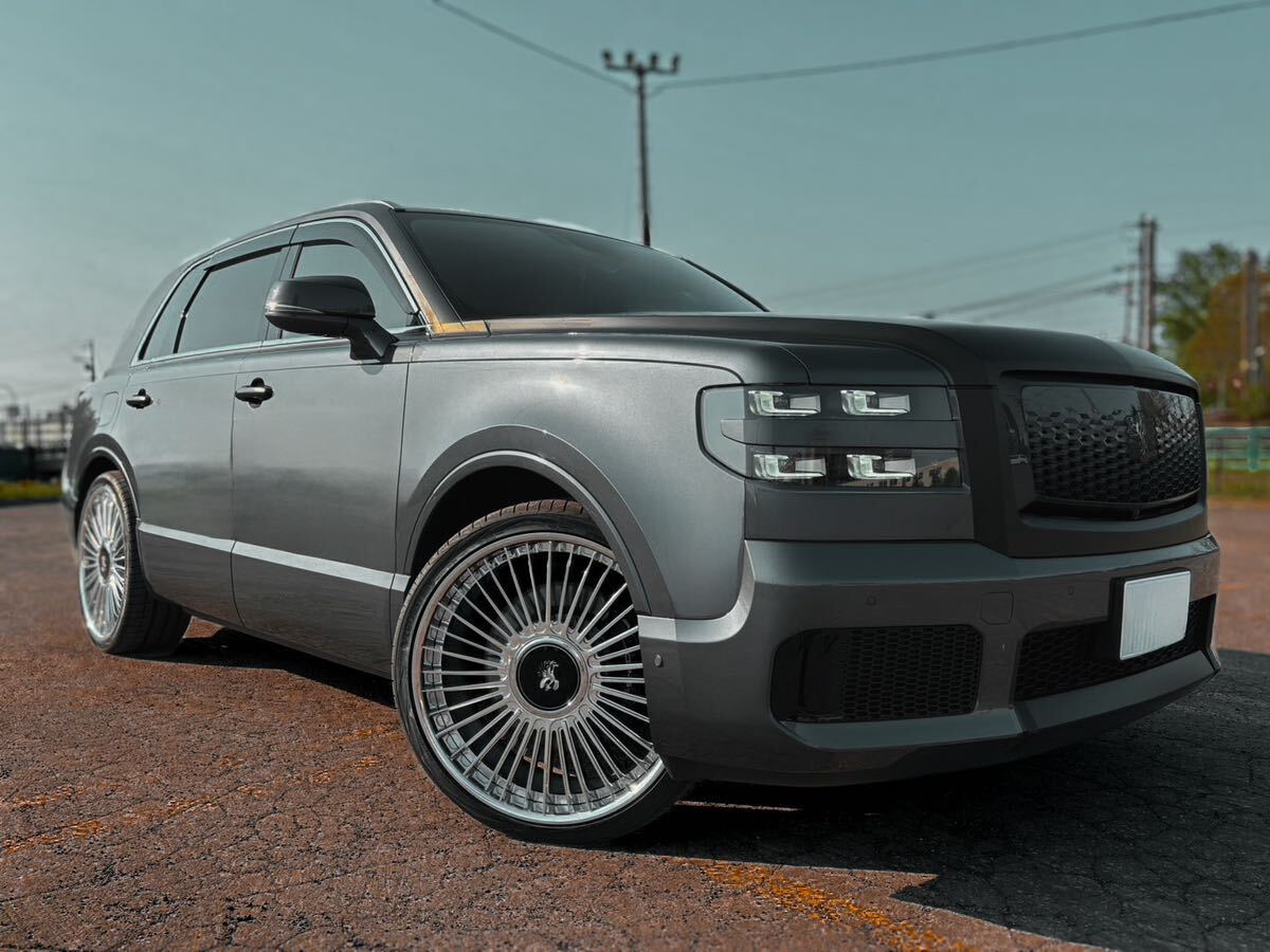 22インチ4本セット T&T forged 鍛造 ホイール レクサス トヨタ 全車種に対応 センチュリー センチュリー SUV 等にオーダーで作制 pcd120 