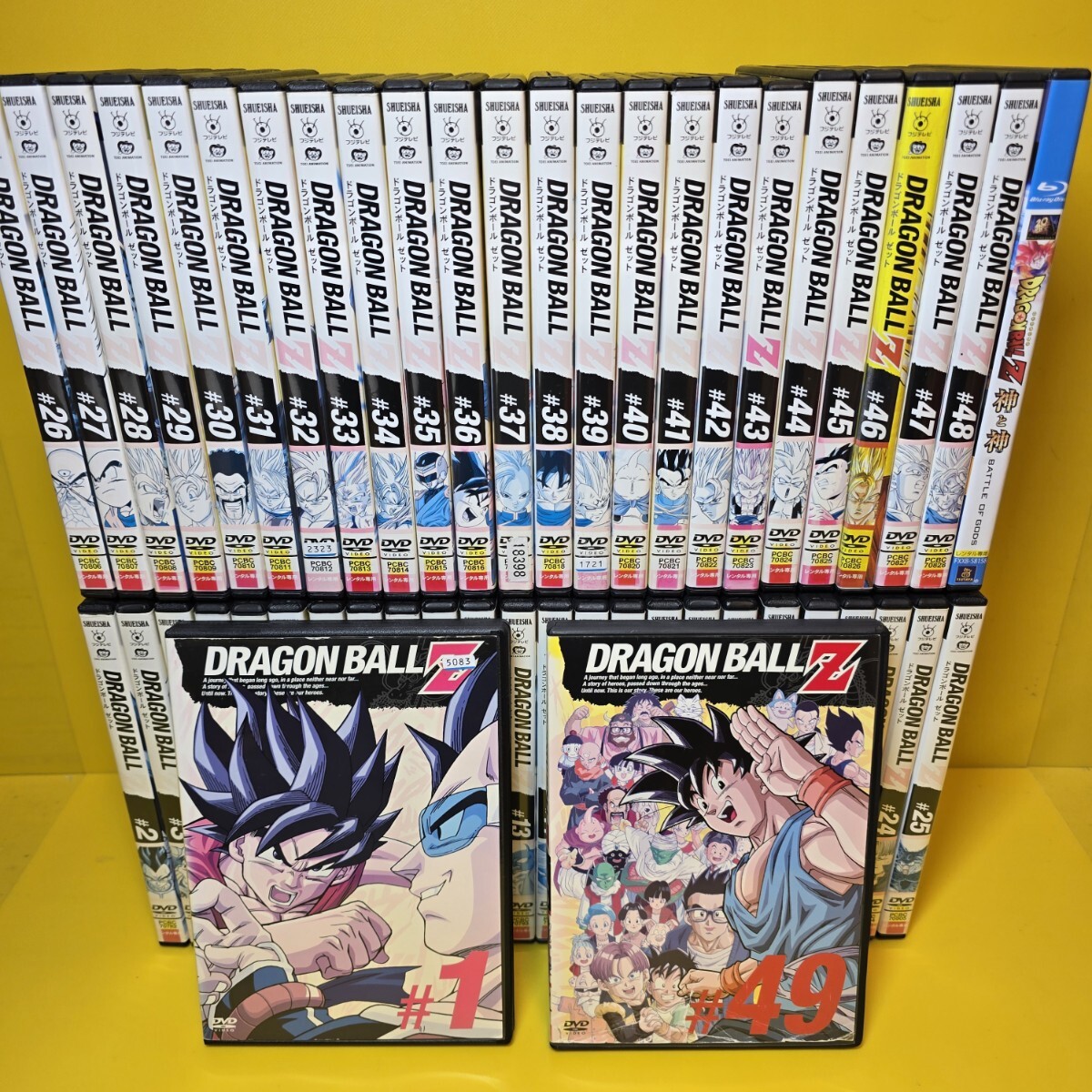 新品ケース交換済みドラゴンボールZ【DVD】全49巻+神と神 全50巻 新品ケース交換済みドラゴンボールZ【DVD】全49巻+神と神 全50巻