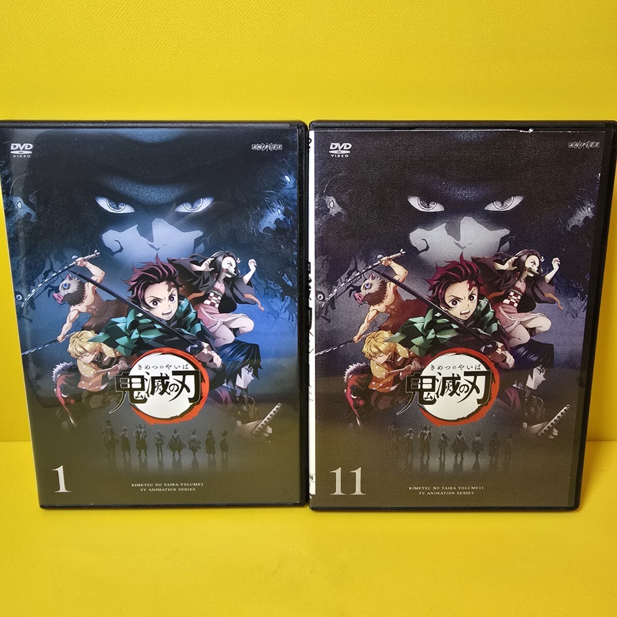 新品ケース交換済み 鬼滅の刃 竈門炭治郎・立志編 DVD 全巻セット 全11巻 新品ケース交換済み 鬼滅の刃 竈門炭治郎・立志編 DVD 全巻セット 全11巻