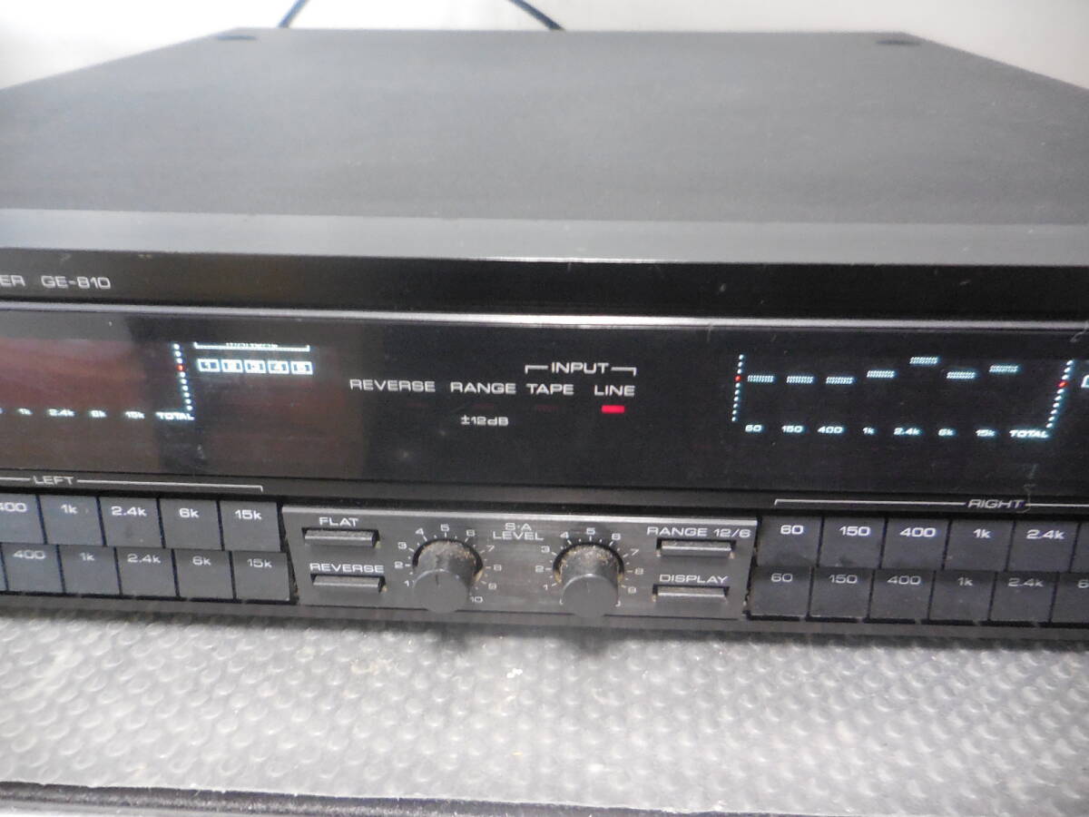 90年代当時物 KENWOOD KGC-770 グラフィックイコライザー送料込