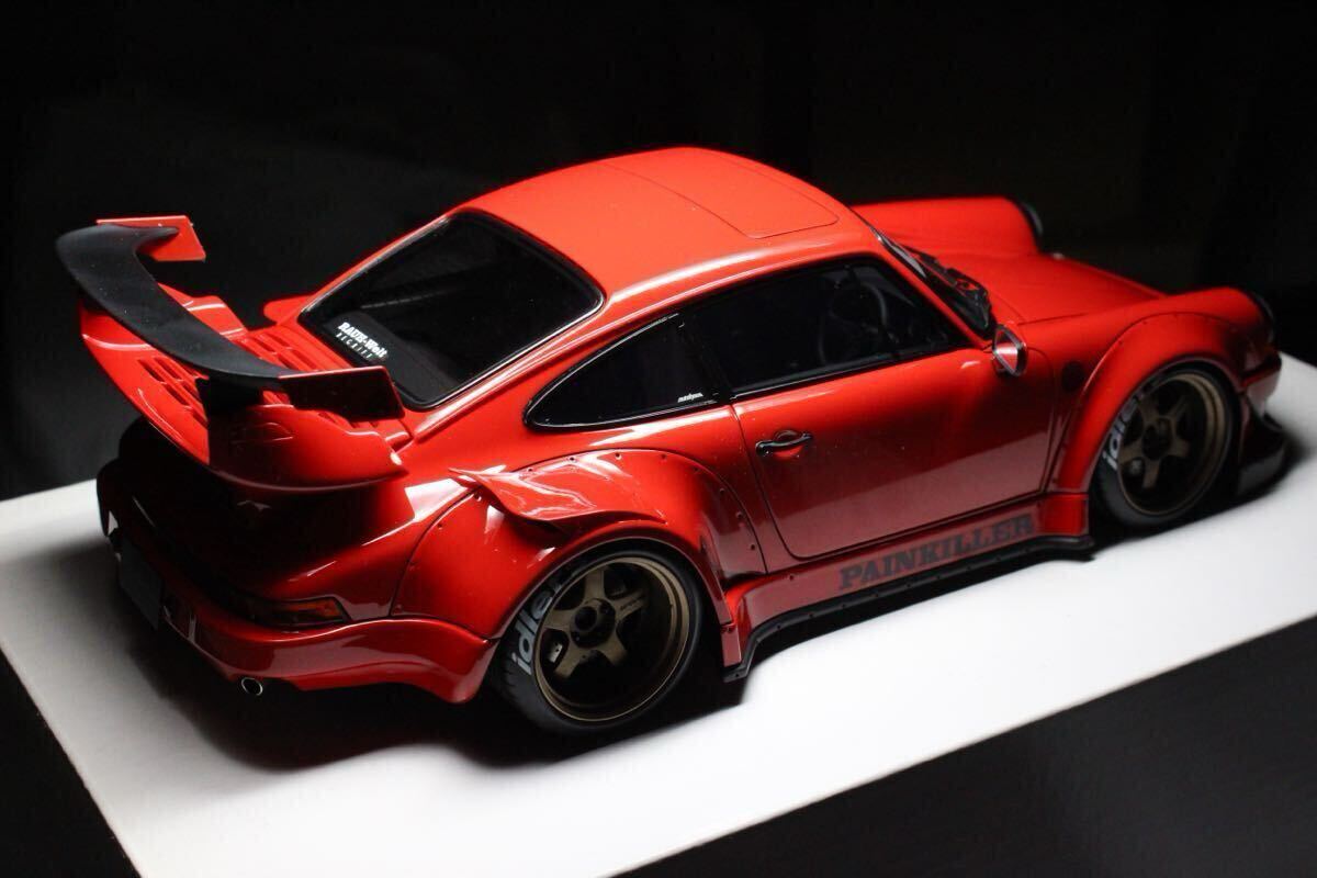 イグニッションモデル 1/18 RWB 930 ダークレッド/WORK S1タイプ