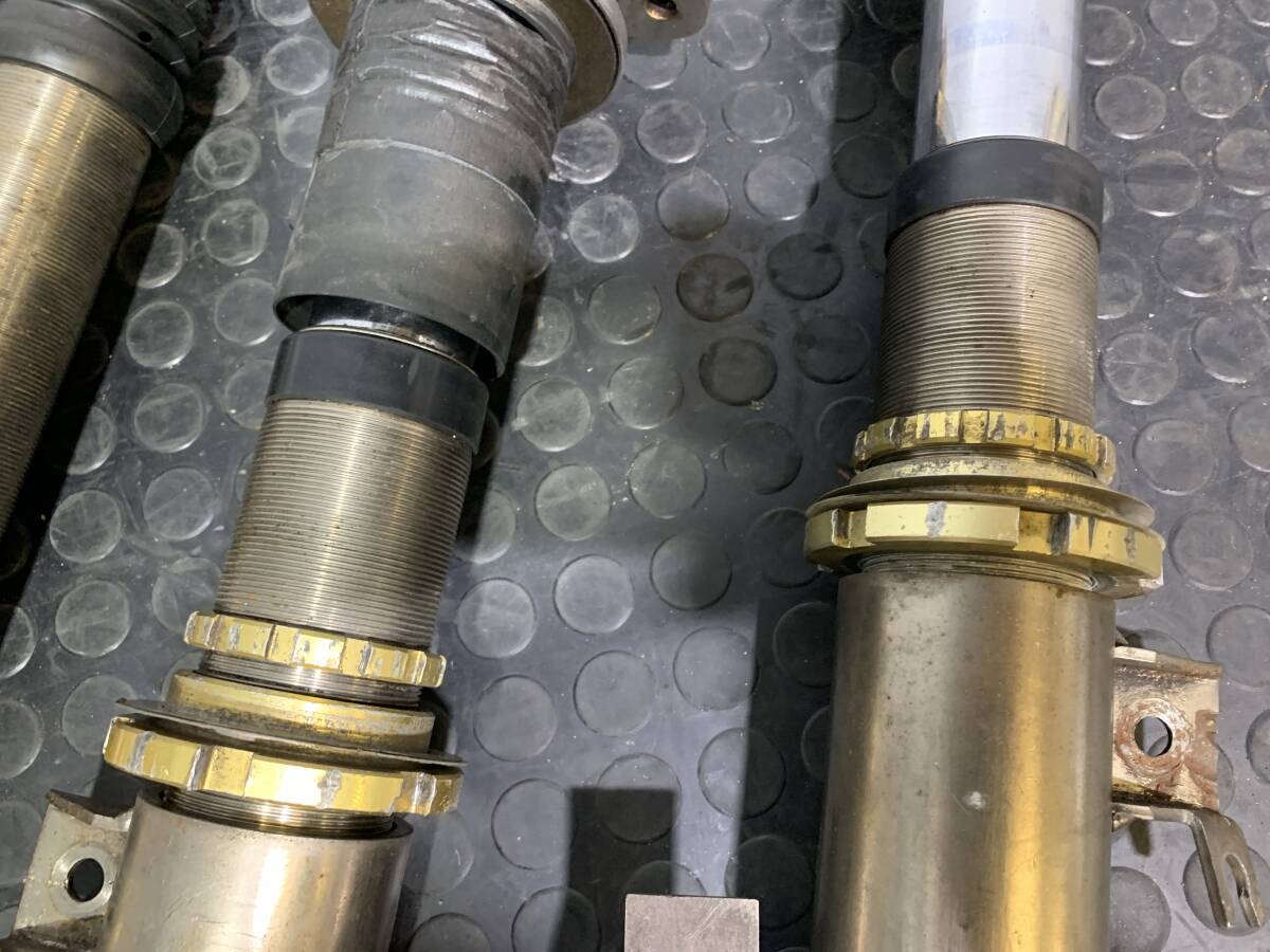 BK3P アクセラ フルタップ式 全長(zhǎng)調(diào)整式 車高調(diào) バネ サス ショック 一臺(tái)分 HIPERMAX3 Sport HKS