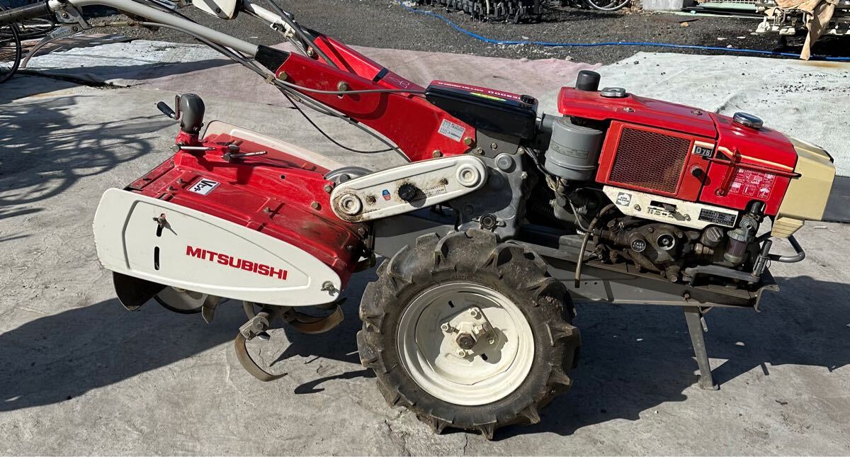  Mitsubishi культиватор MRE800D дизель рука вдавлено . ходьба type Nagano город самовывоз 