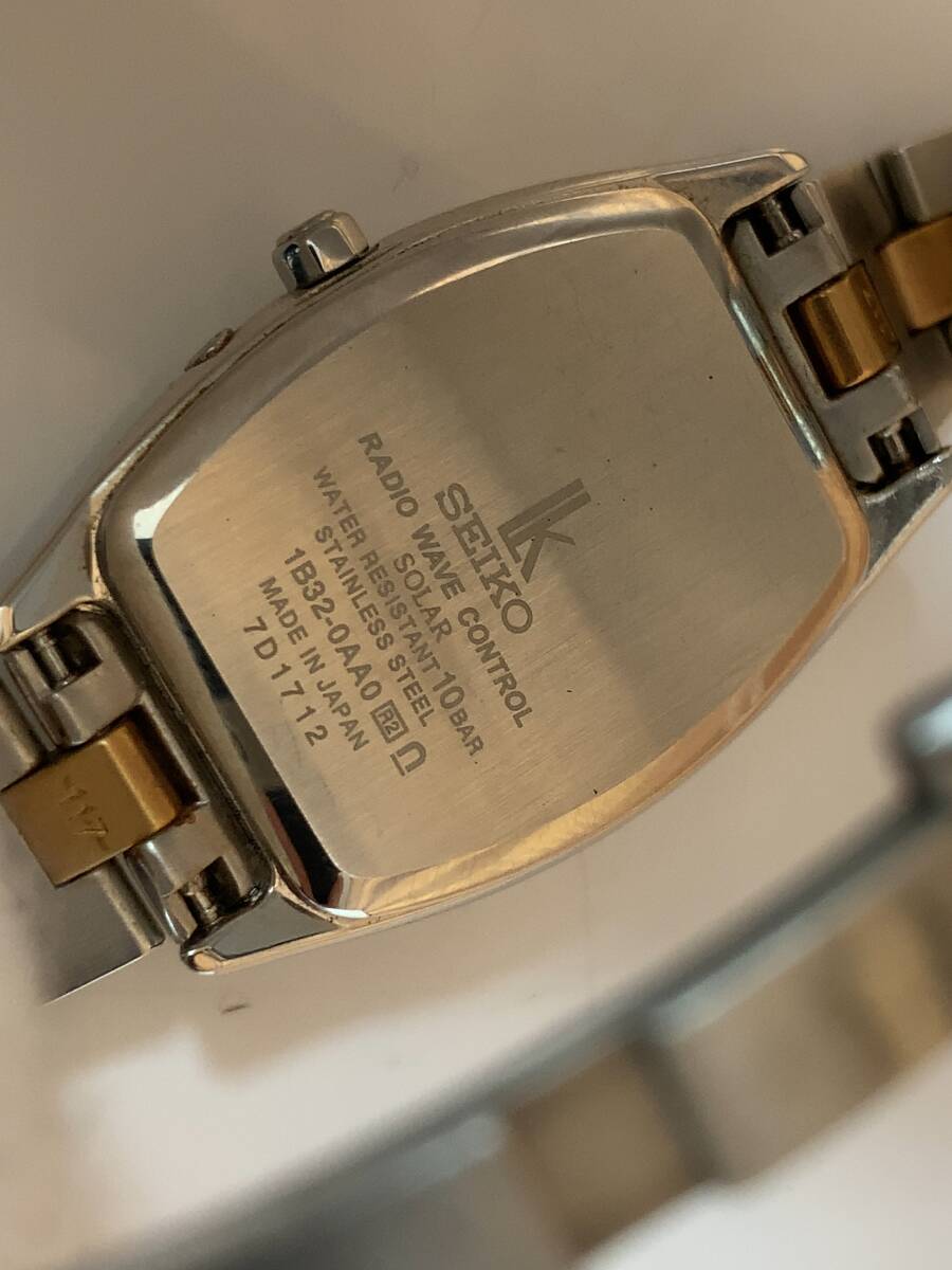 中古品】セイコー SEIKO ルキア 1B32-0AA0 腕時計 レディース 電波 ソーラー F250208(ルキア)｜売買されたオークション情報、Yahoo!オークション(旧ヤフオク!)  の商品情報をアーカイブ公開 - オークファン（aucfan.com）