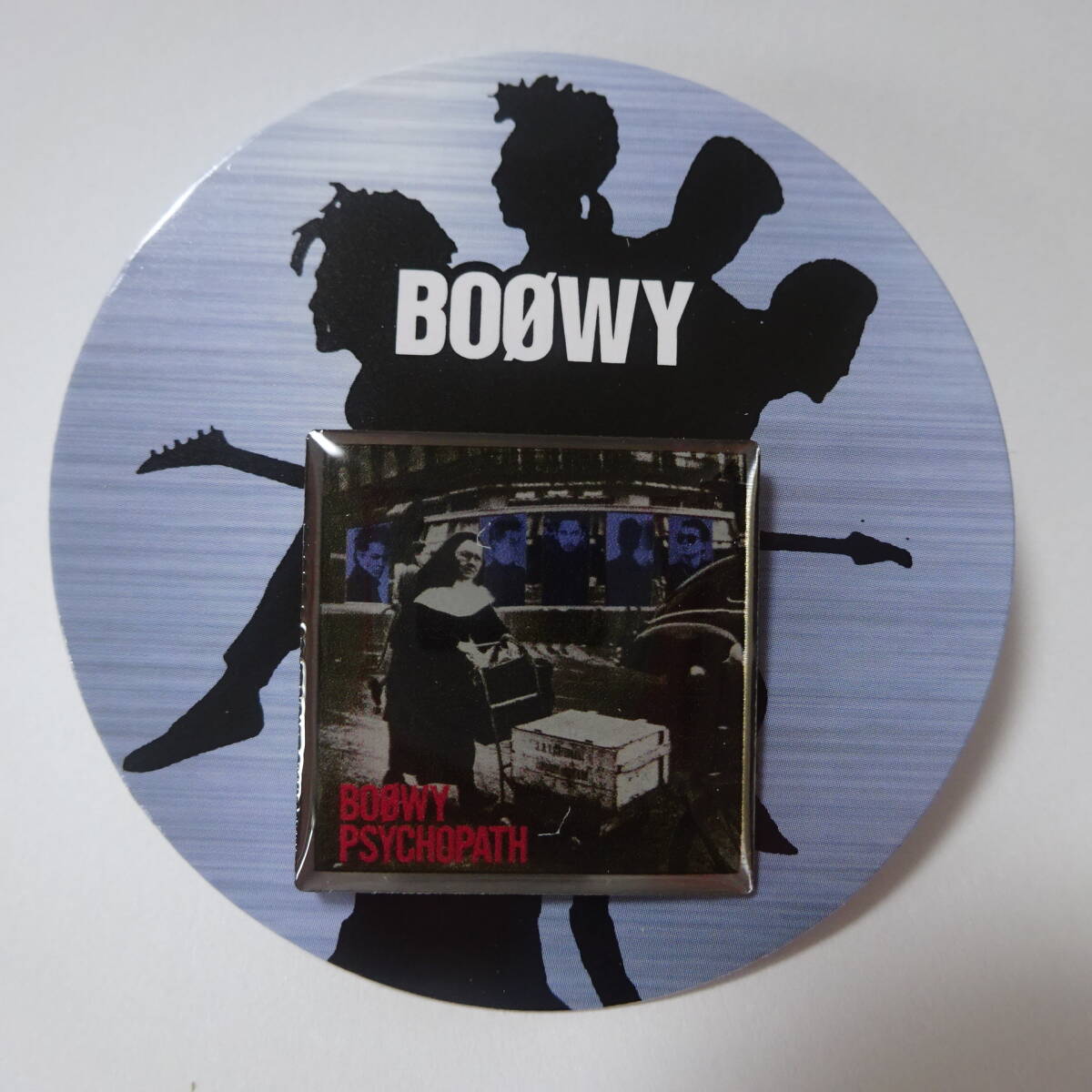 新品 PSYCHOPATH BOOWY ボウイ PINS CAPSULE ピンズカプセル THE 新品 PSYCHOPATH BOOWY ボウイ PINS CAPSULE ピンズカプセル THE