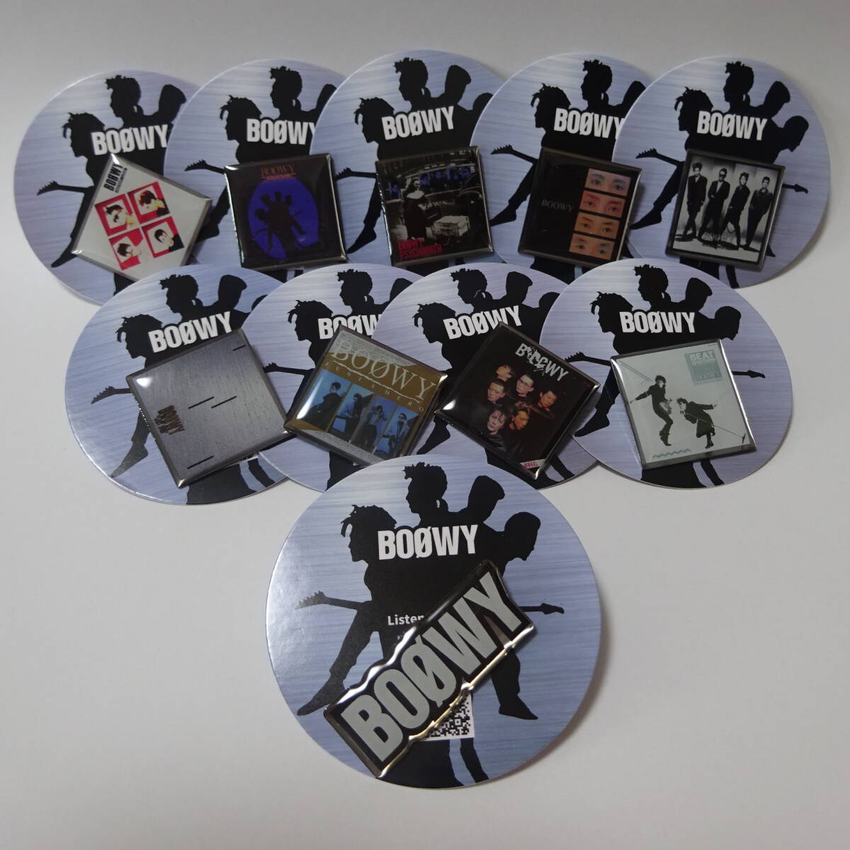 売れ筋商品 BOOWY THE ARTIST COLLECTION ピンズ ピンバッジ 8種 売れ筋商品 BOOWY THE ARTIST COLLECTION ピンズ ピンバッジ 8種