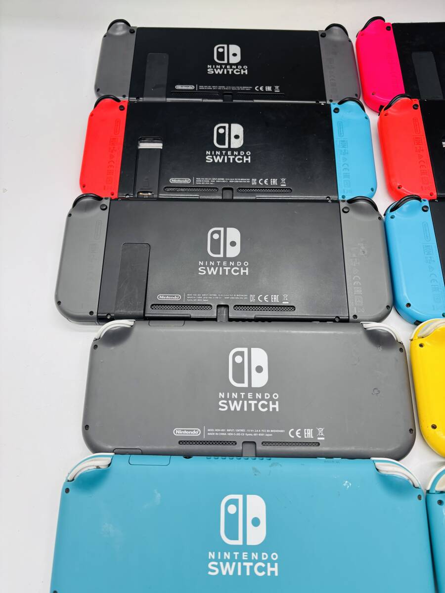 ジャンク品】ニンテンドー スイッチ switch スイッチライト 10台 ジャンク品】ニンテンドー スイッチ switch スイッチライト 10台