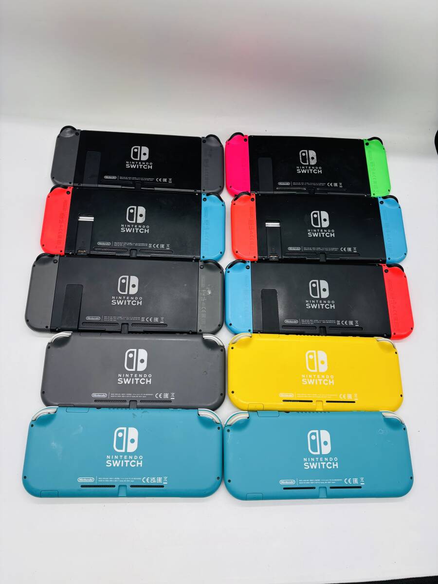 ジャンク品】ニンテンドー スイッチ switch スイッチライト 10台 ジャンク品】ニンテンドー スイッチ switch スイッチライト 10台