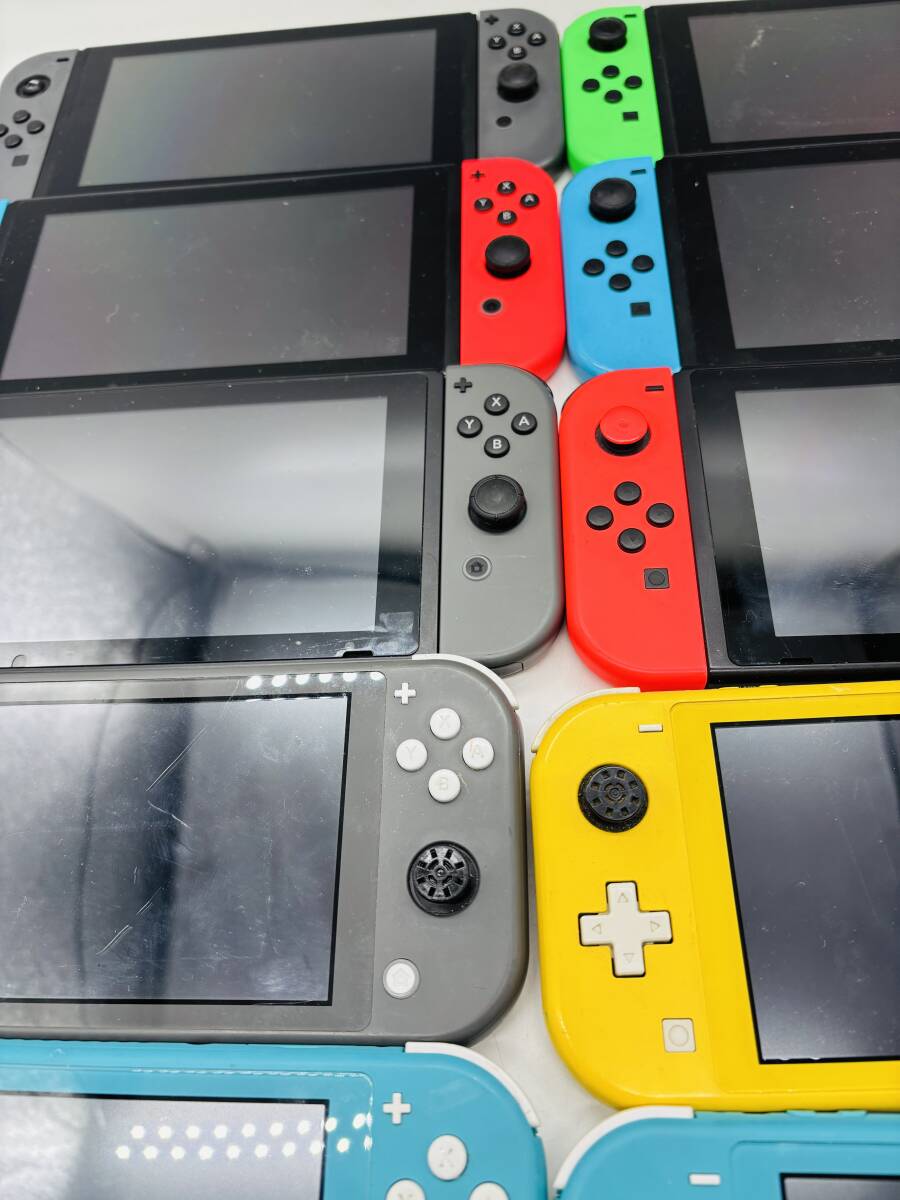 ジャンク品】ニンテンドー スイッチ switch スイッチライト 10台 ジャンク品】ニンテンドー スイッチ switch スイッチライト 10台