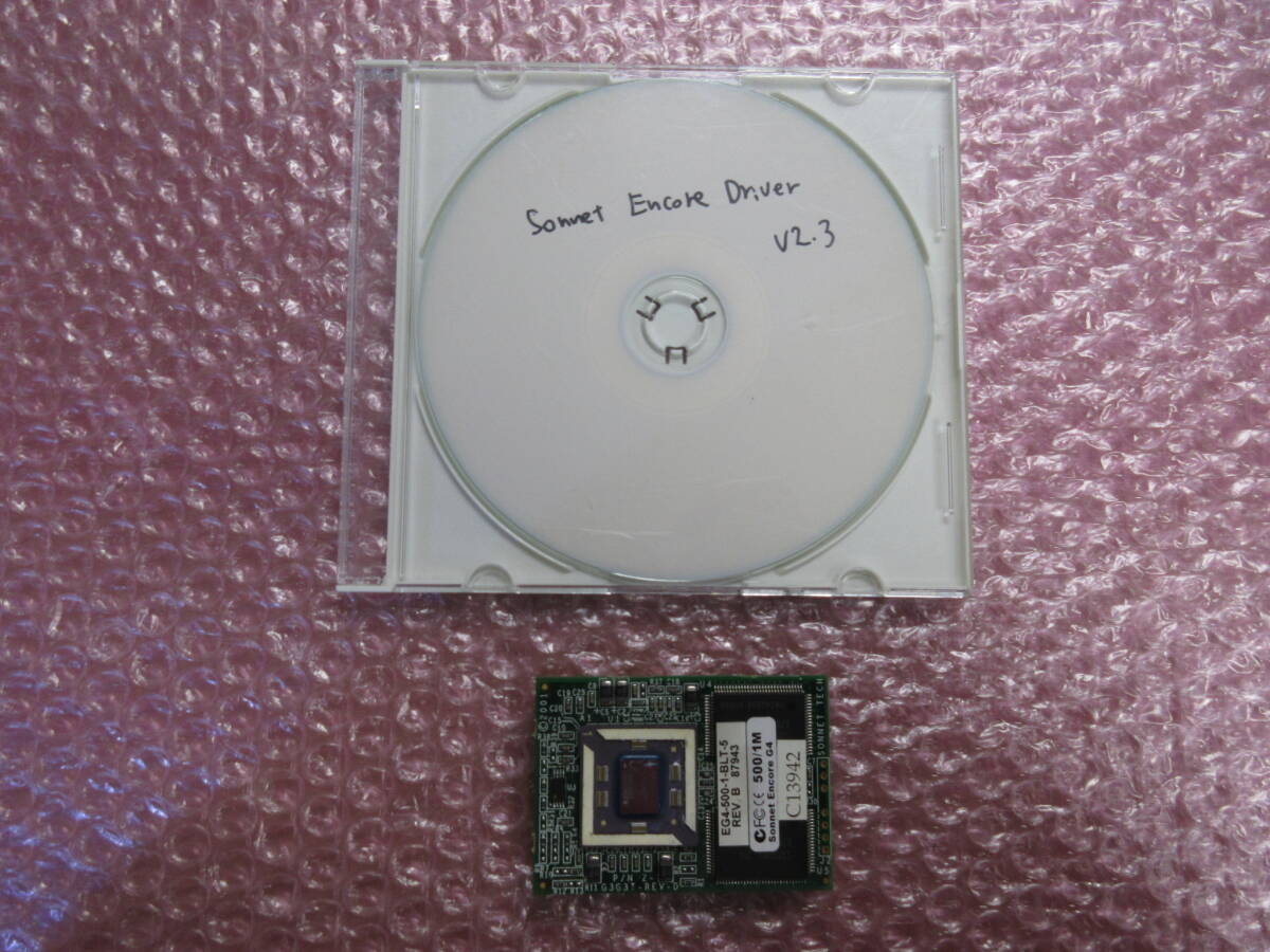 ☆中古☆Sonnet Encore G4 500/1M ZIF 500MHz / CPU ☆中古☆Sonnet Encore G4 500/1M ZIF 500MHz / CPU