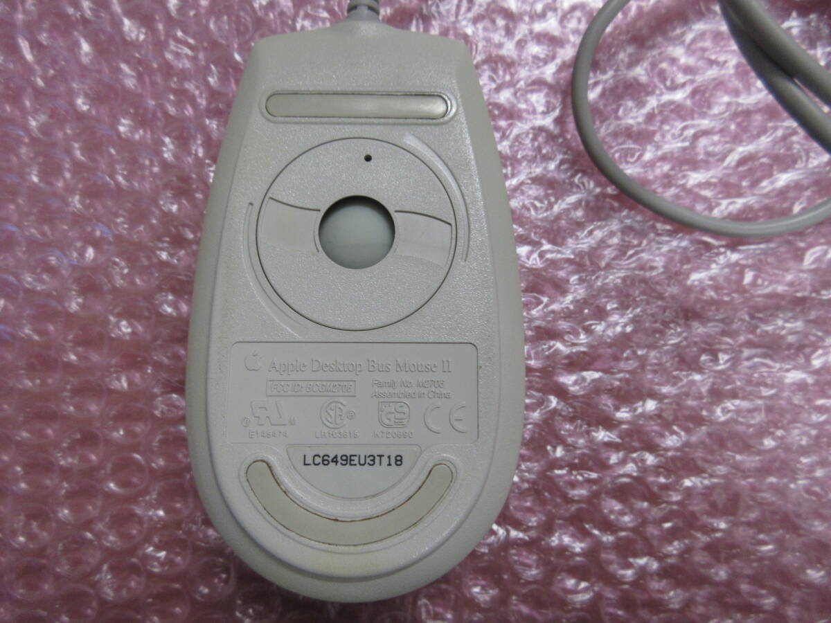 ★中古★Apple Desktop Bus Mouse II M2706 ADB接続 / マウス 2 OldMac / 2