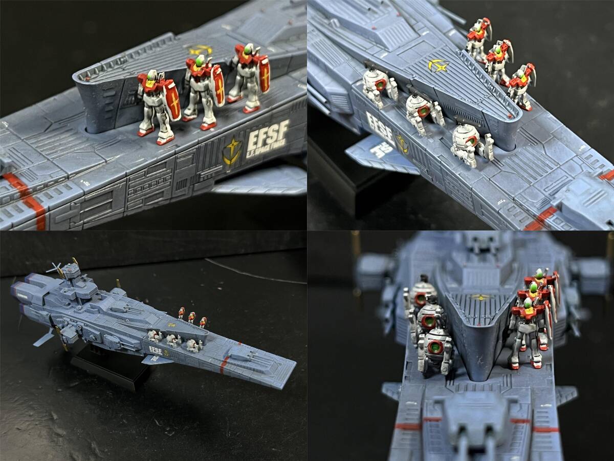 EXモデル 1/1700 サラミス&マゼラン 塗装済完成品 ガンプラ EXモデル 1/1700 サラミス&マゼラン 塗装済完成品 ガンプラ