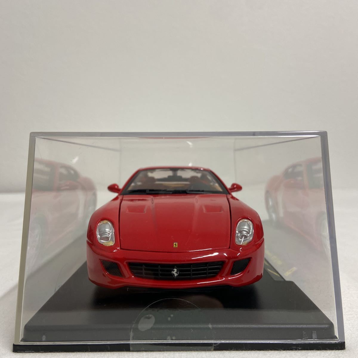  der Goss чай nire* grande .* Ferrari коллекция 1/24 FERRARI 599GTB Fiorano 2006 год Red конечный продукт Bburago миникар модель машина 