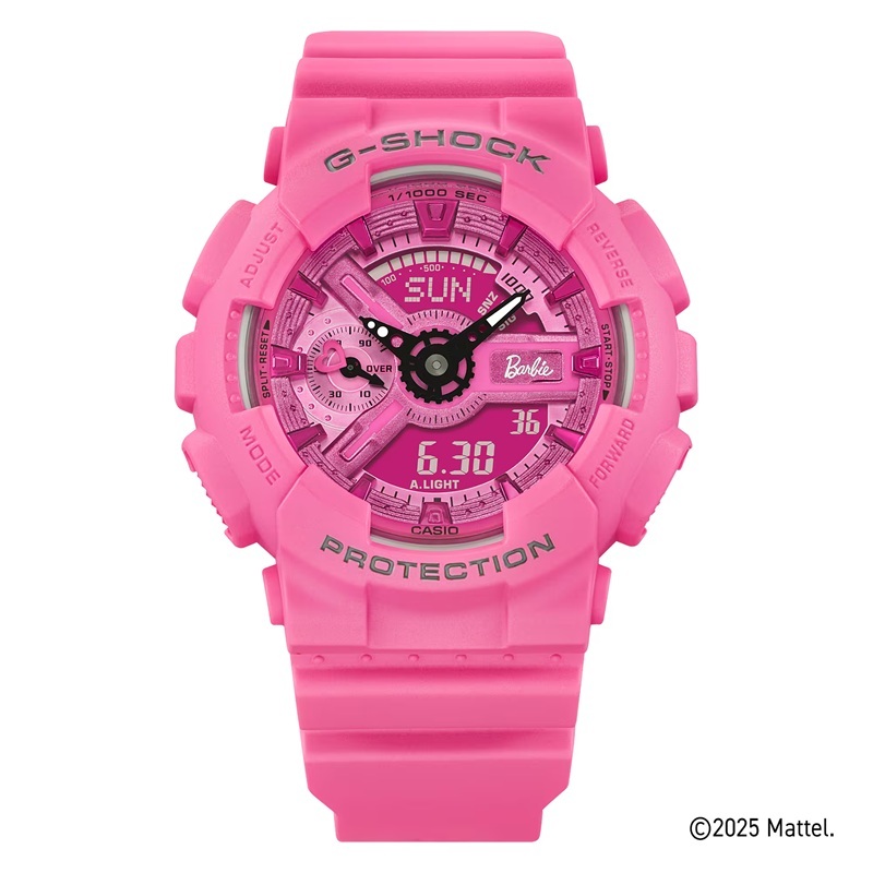 限定品 新品 カシオ 正規保証書 タグ付き★CASIO G-SHOCK GMA-S110BE-4AJR Barbie バービー コラボ ピンク レディース腕時計★プレゼントに