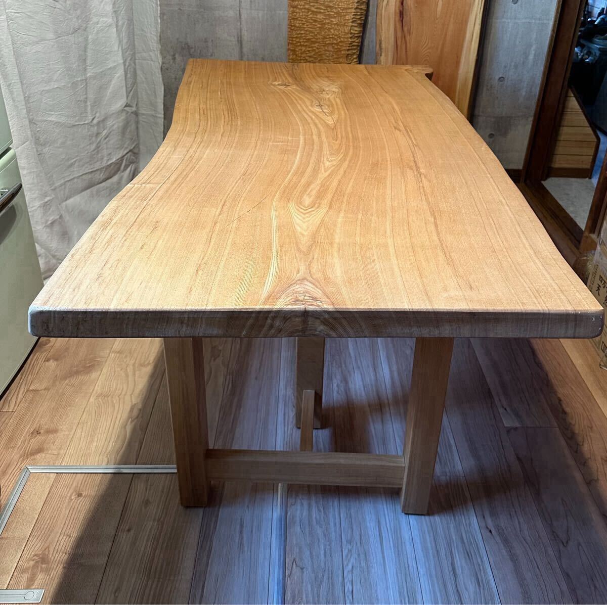 一枚板 2way ダイニングテーブル ローテーブル 最高級 無垢 天然 一枚板 2way ダイニングテーブル ローテーブル 最高級 無垢 天然