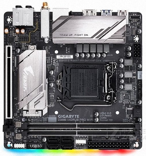 GIGABYTE Z390 I AORUS PRO WIFI LGA 1151 (300 Series) Intel Z390 SATA 6Gb/s Mini ITX Intel Motherboard