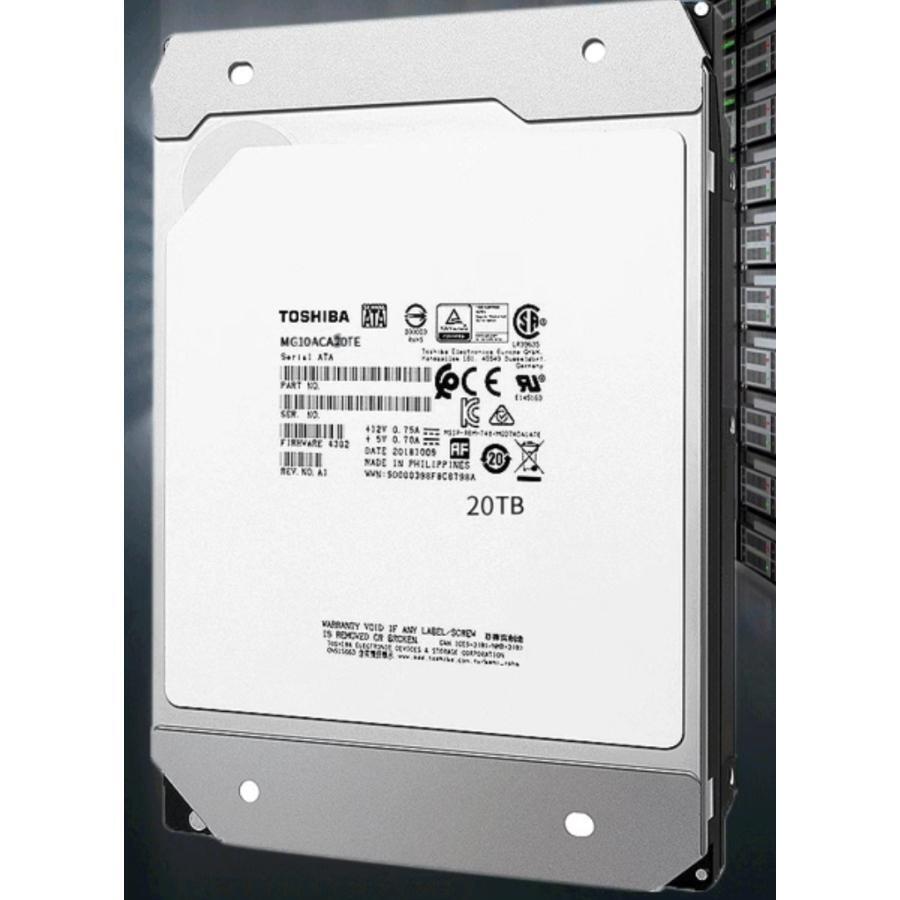 HDD TOSHIBA MG10ACA20TE 20TB 3.5インチ 7200rpm 6Gb/s SATA3 SATA