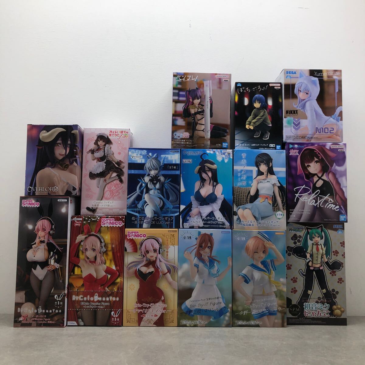 35体美少女フィギュアまとめ売りnikke 五等分の花嫁等プライズ 35体美少女フィギュアまとめ売りnikke 五等分の花嫁等プライズ