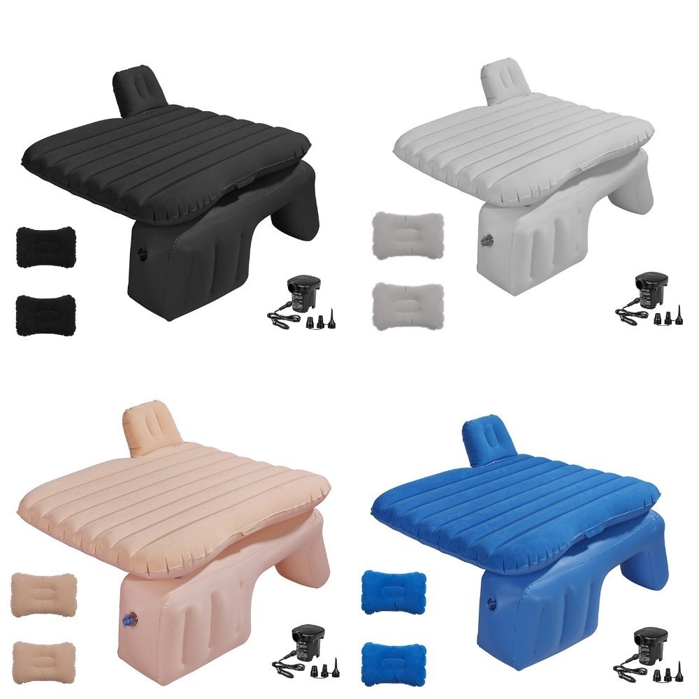 ダイハツ ハイゼット カーゴ S700V S710V 車中泊 ベッド 車 エアーマットレス アウトドア キャンプ 防災グッズ ポンプ 4色 CBF_画像1