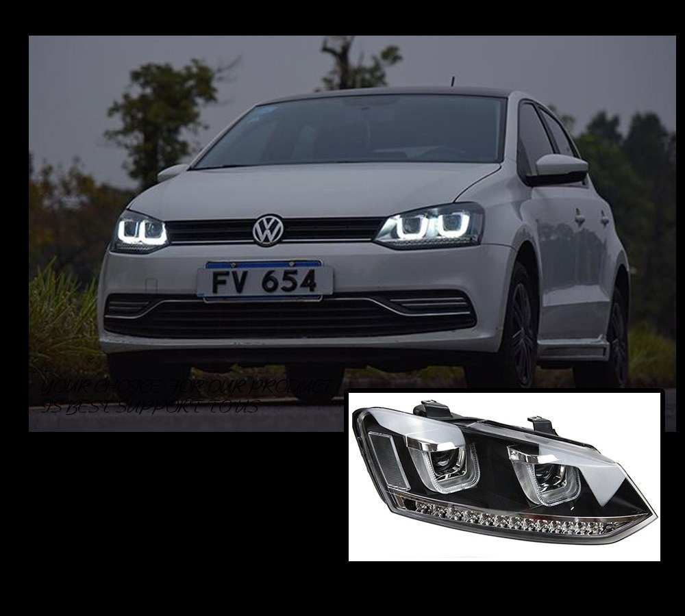 ヘッドライト フォルクスワーゲン ポロ 6R POLO LED シーケンシャルウィンカー AKD