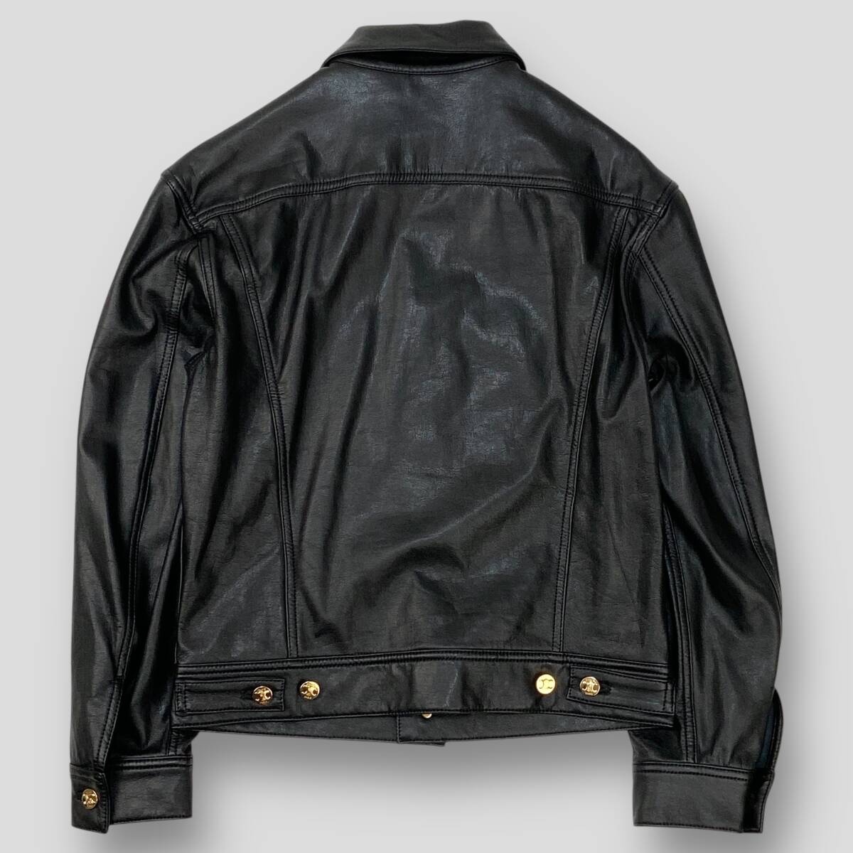 極美品 CELINE by Hedi Slimane トラッカージャケット フェイク 極美品 CELINE by Hedi Slimane トラッカージャケット フェイク