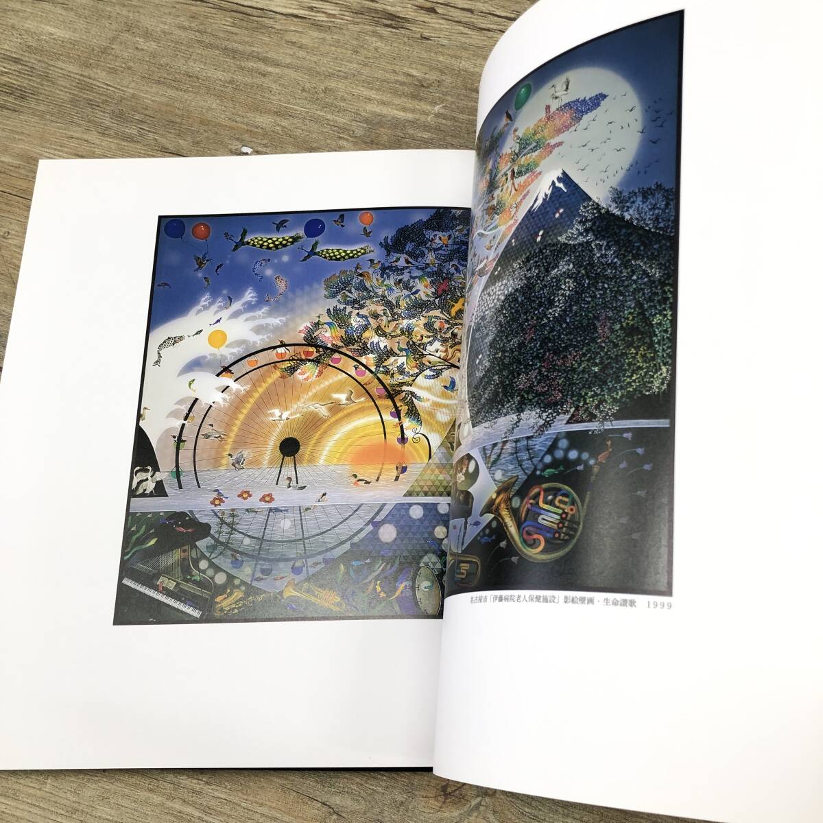 Amazon.co.jp: 藤城清治作品集 愛を謳う光と影 1冊函入り