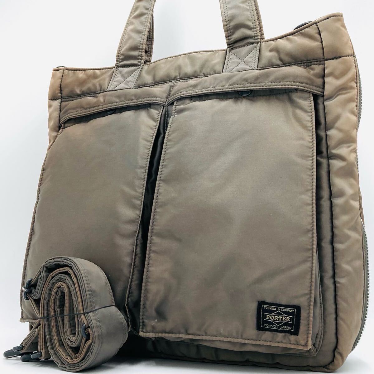 PORTER 2way ビジネスバッグ タンカー ショルダー A4 PC PORTER 2way ビジネスバッグ タンカー ショルダー A4 PC