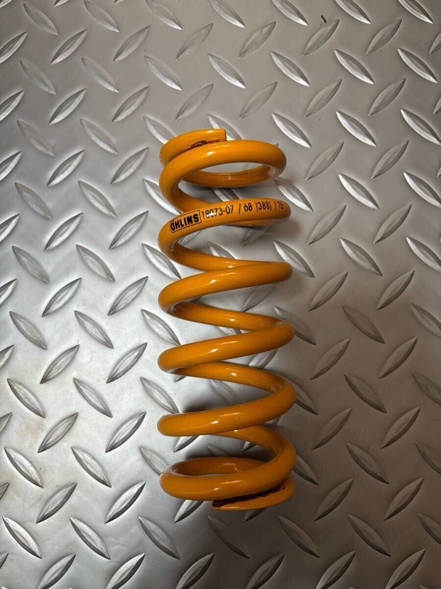 ohlins light spring 68N/mm (388lb)オーリンズ コイルショックスプリング 検索:FOX ロックショックス