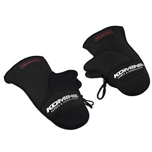 コミネ(KOMINE) バイク用 ネオプレーンウォームハンドルカバー ブラック フリー AK-085 751_画像1