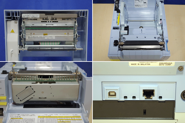 SATO/サトー バーコードプリンター ◆CH408T CUT USB/LAN?カッター機能搭載◆ 在1586Ｙ