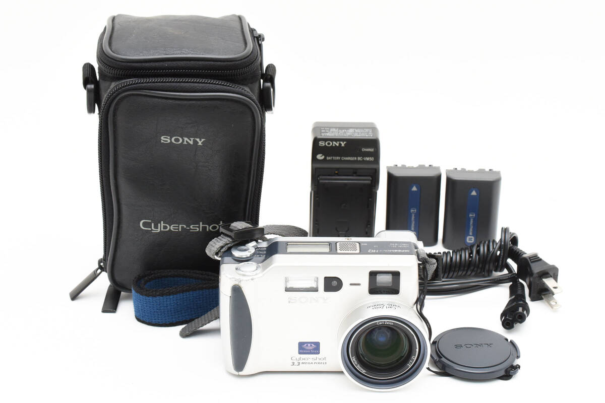 ソニー　サイバーショット　Sony CyberShot DSC-S70 3.3MP デジタルカメラ 電池、充電器 動作確認済 2366044