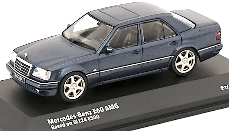 Ж ソリド Solido 1/43 メルセデス ベンツ Mercedes Benz E60 AMG 1994 サファイヤブラック Sapphire Black Ж 500E E500 190E MAYBACH_画像2