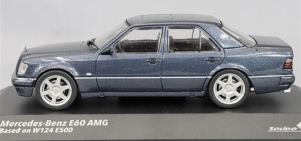 Ж ソリド Solido 1/43 メルセデス ベンツ Mercedes Benz E60 AMG 1994 サファイヤブラック Sapphire Black Ж 500E E500 190E MAYBACH_画像3