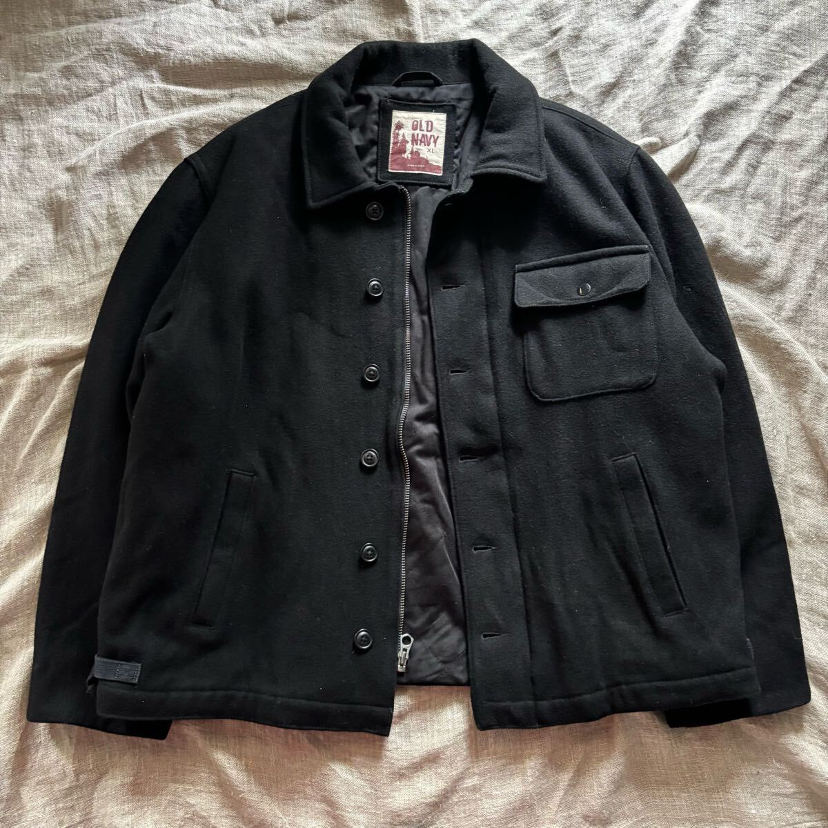 OLDNAVY A-2 DECK type wool jacket オールドネイビー A-2 OLDNAVY A-2 DECK type wool jacket オールドネイビー A-2