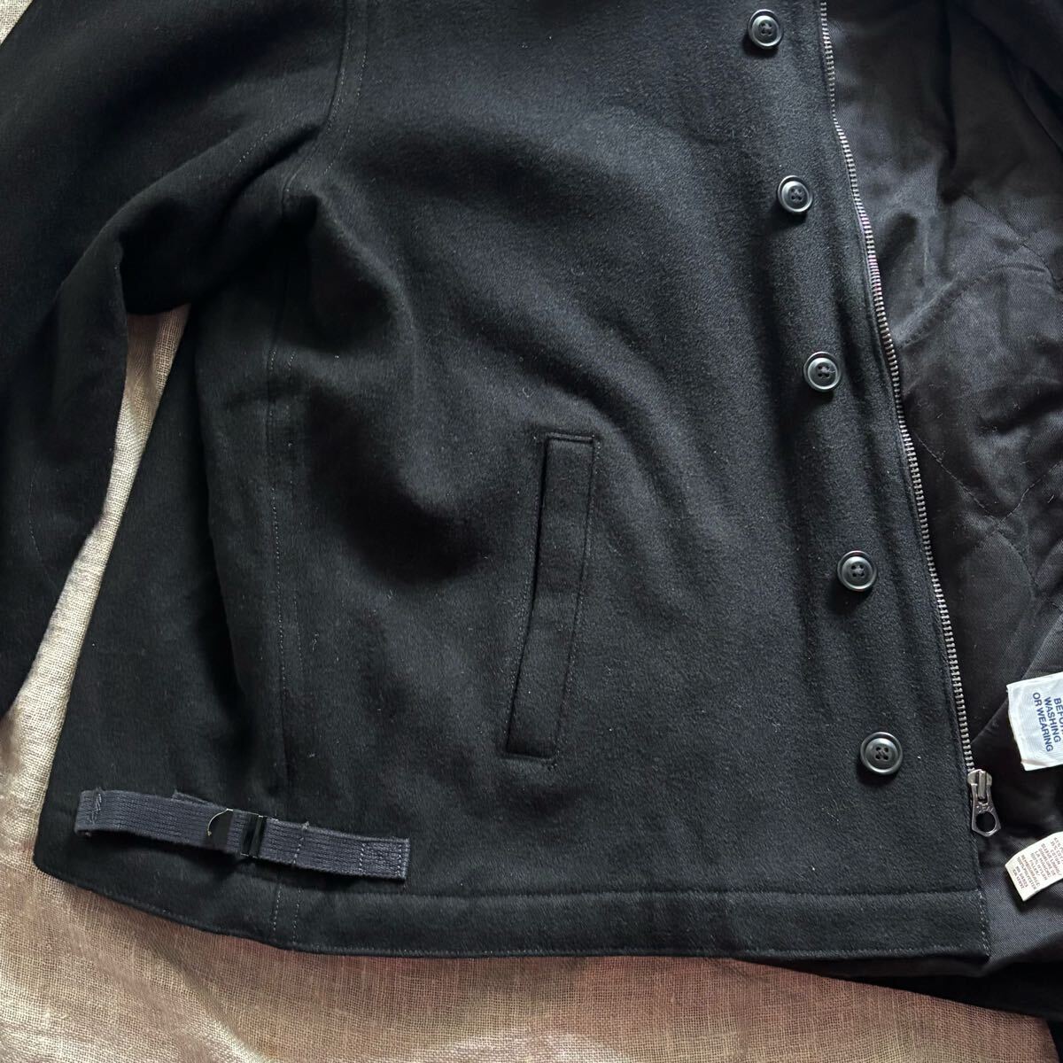 OLDNAVY A-2 DECK type wool jacket オールドネイビー A-2 OLDNAVY A-2 DECK type wool jacket オールドネイビー A-2